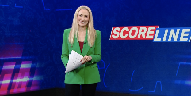 Kate presenting Scoreline (V4)